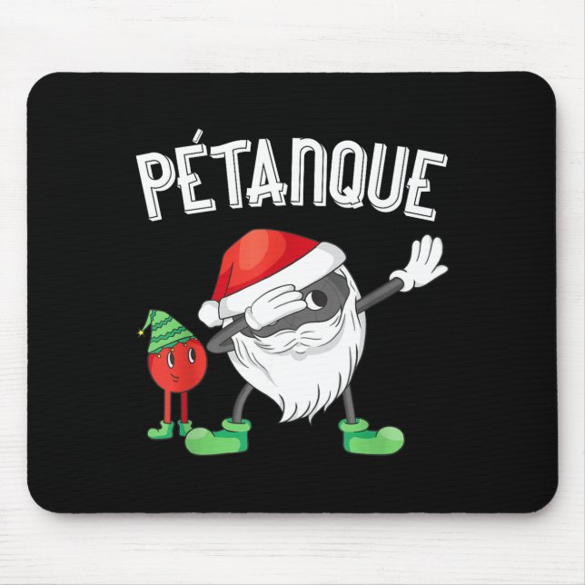 Dear Santa It's My Co-workers Fault Funny Office C Mousepad (Vorne)
