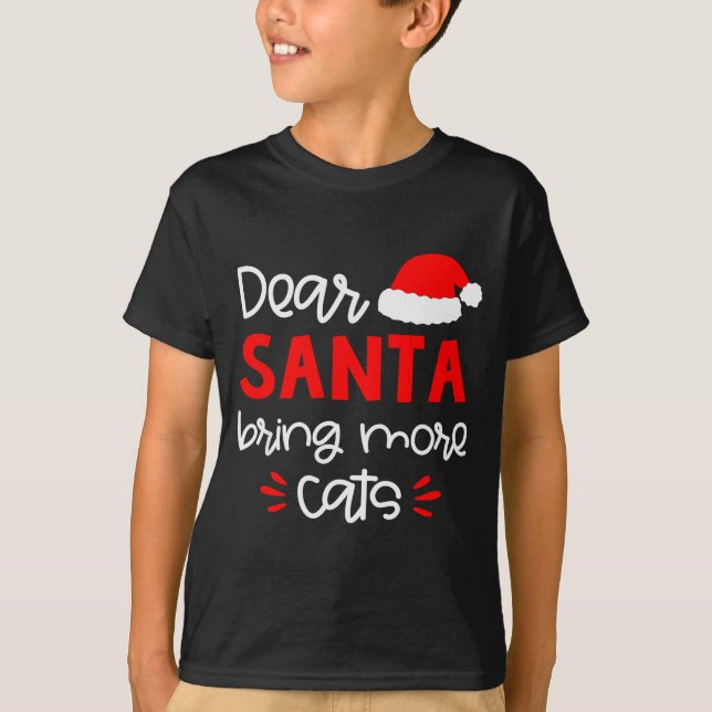 Dear Santa Shirt Funny Matching Family Christmas P (Vorderseite)
