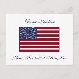 DEAR SOLDIER POSTCARD POSTKARTE