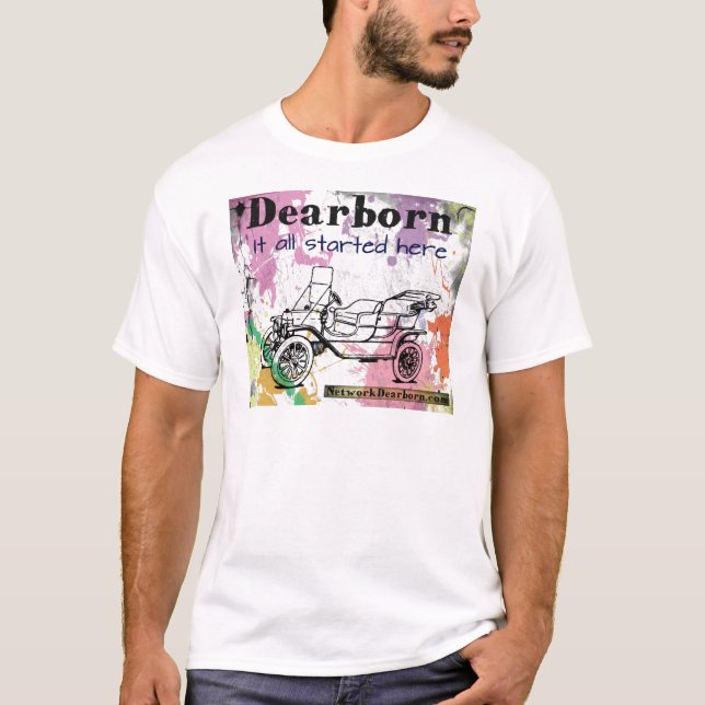 Dearborn - es alles hier begonnen - Kleid T-Shirt (Vorderseite)