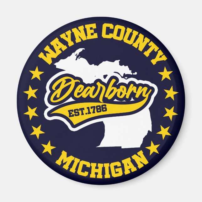 Dearborn, Michigan Magnet (Vorne)