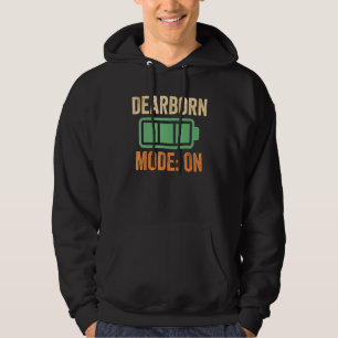 Dearborn-Modus mit Batterie-Design Hoodie