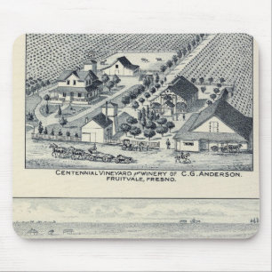 Deardorff and Centennial Vineyards, Kalifornien Mousepad
