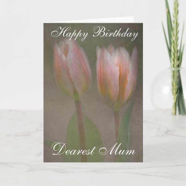 DEAREST MUM GREETCARD KARTE (Vorderseite)