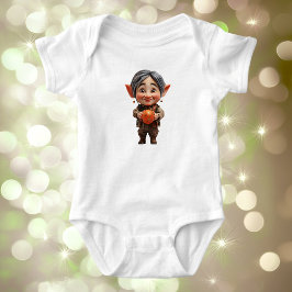 Dearie Christmas Elf Baby Bodysuit Baby Strampler