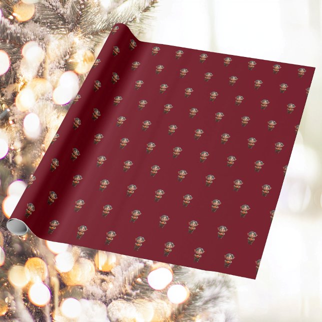 Dearie Christmas Elf Wrapping Paper Geschenkpapier (Von Creator hochgeladen)