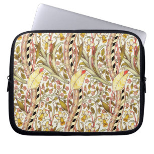 Dearle Daffodil Vintage-Blumenmuster Laptopschutzhülle