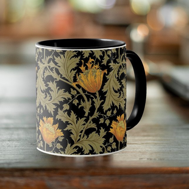 Dearle Gold Anemones William Morris Tasse (Von Creator hochgeladen)