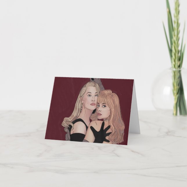 Death becomes her einladung (Vorderseite)