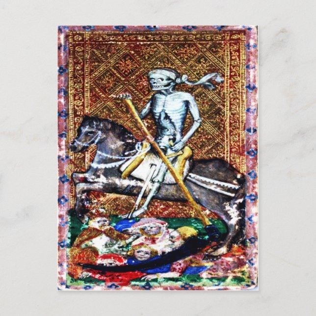 Death Card Postkarte (Vorderseite)