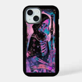 Death Card Tarot Card Witchy Vibes iPhone Case 15 Hülle