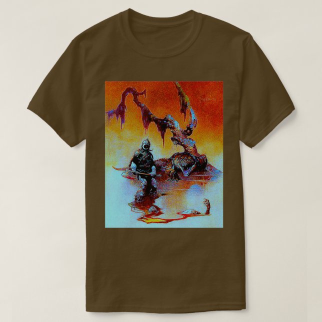 Death Dealer 4 neon T-Shirt (Design vorne)