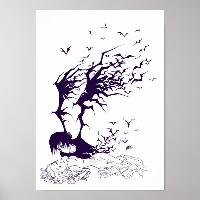 Death Enamored Poster (Vorne)