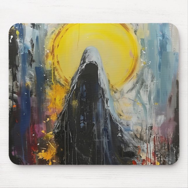 Death Expressionismus Mousepad (Vorne)