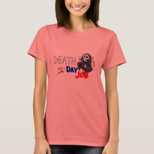 Death findet einen Job Original Cartoon T - Shirt
