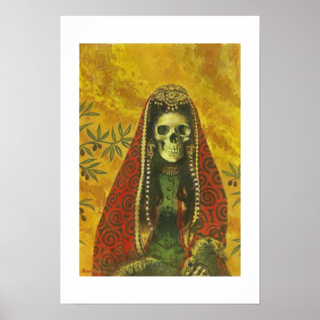 Death Hexenkunst Print Poster (Vorne)