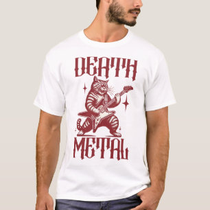 Death Metal Katze T-Shirt