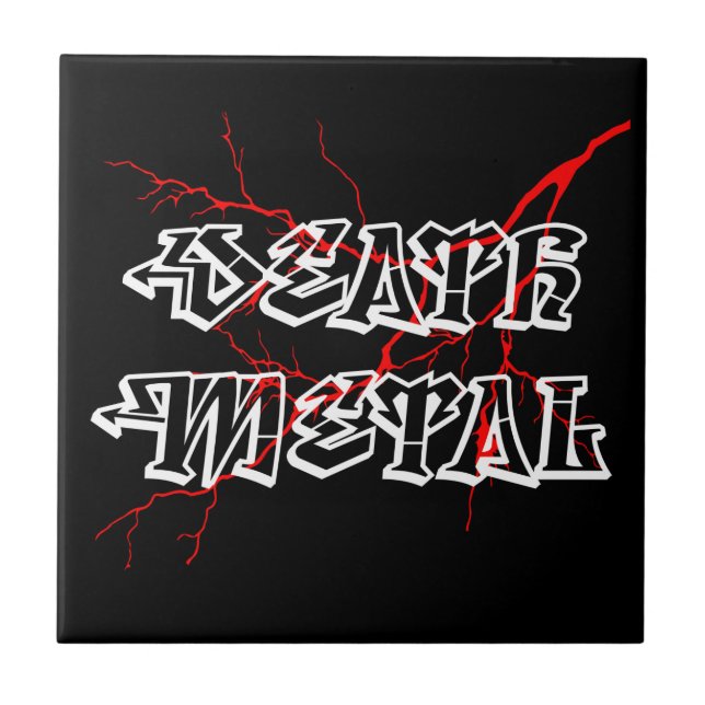 Death Metal Label Fliese (Vorderseite)