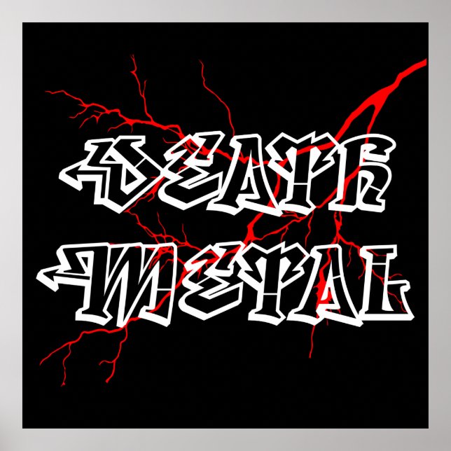 Death Metal Label Poster (Vorne)