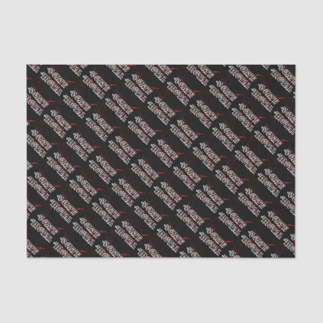 Death Metal Label Seidenpapier (Vorderseite)