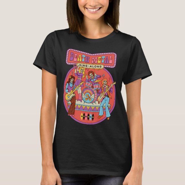 Death Metal Mitsingen T-Shirt (Vorderseite)