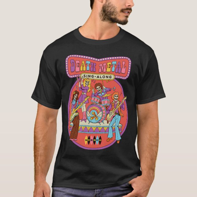 Death Metal Mitsingen T-Shirt (Vorderseite)