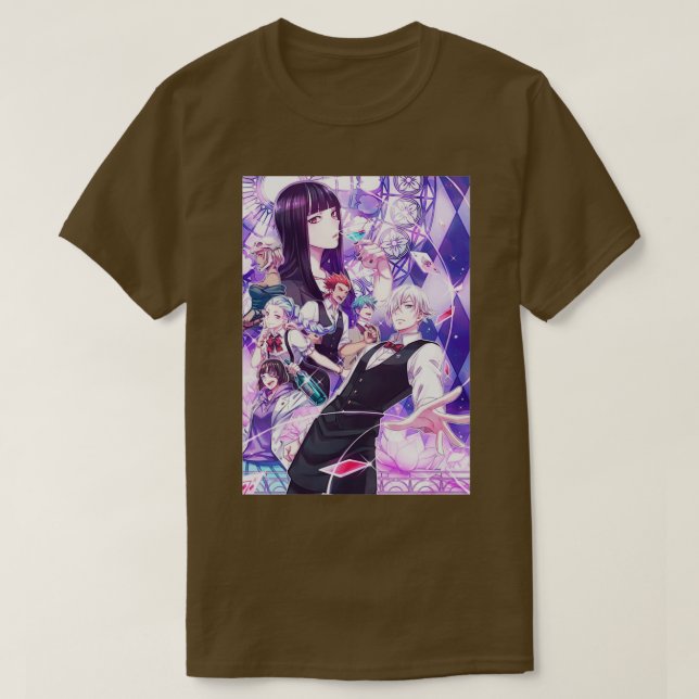 Death Parade Decim amp Chiyuki T-Shirt (Design vorne)