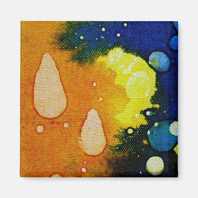 Death Polychromoptic von Michael Moffa Magnet (Vorne)