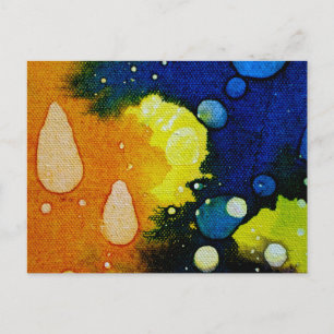 Death Polychromoptic von Michael Moffa Postkarte