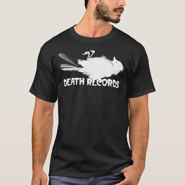 Death Records Label Classic T-Shirt (Vorderseite)