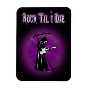 Death & Rock 'n' Roll Magnet