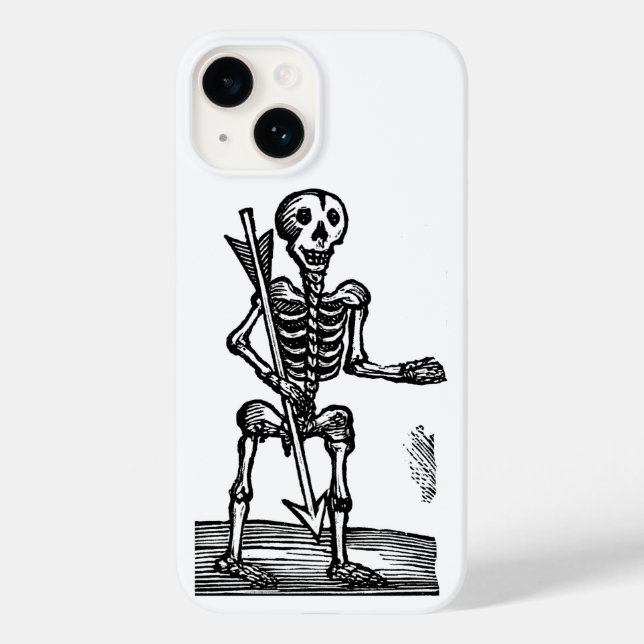 Death Skeleton Case-Mate iPhone Hülle (Rückseite)