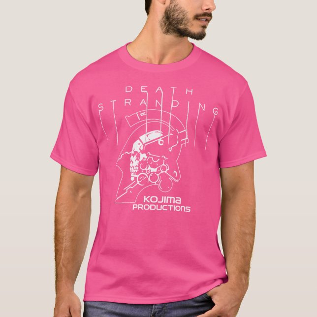 Death Strings - Logotext und Kojima T-Shirt (Vorderseite)
