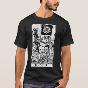 Death Tarot Card - Major Arcana - Glückserzählung T-Shirt