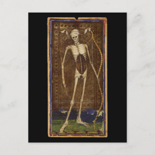 Death Tarot Card Postkarte