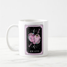 Death Tarot Card Rosa und Black Hexy Celestie