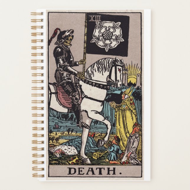 Death Tarot Planer (Vorderseite)
