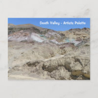 Death Valley/Artists Palette Postcard!