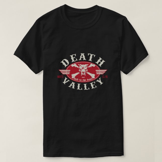 Death Valley Moto Club T - Shirt (Design vorne)