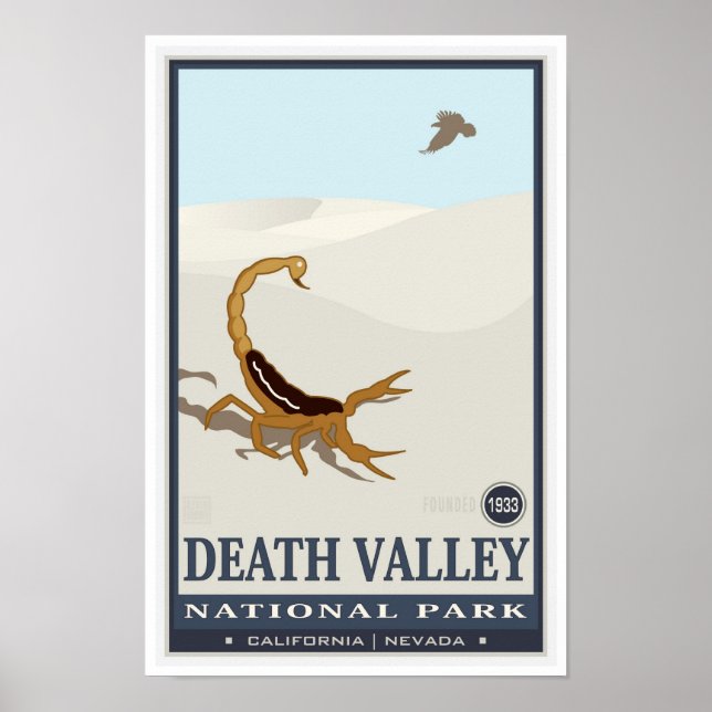 Death Valley National Park 2 Poster (Vorne)