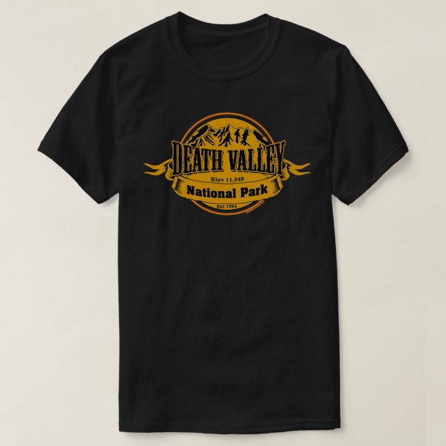Death Valley National Park California 3 T-Shirt (Design vorne)