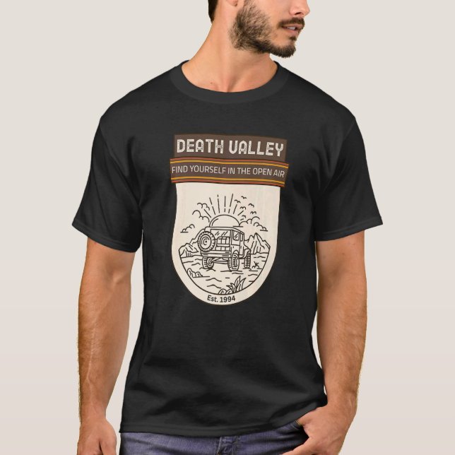 Death Valley National Park California State Souven T-Shirt (Vorderseite)