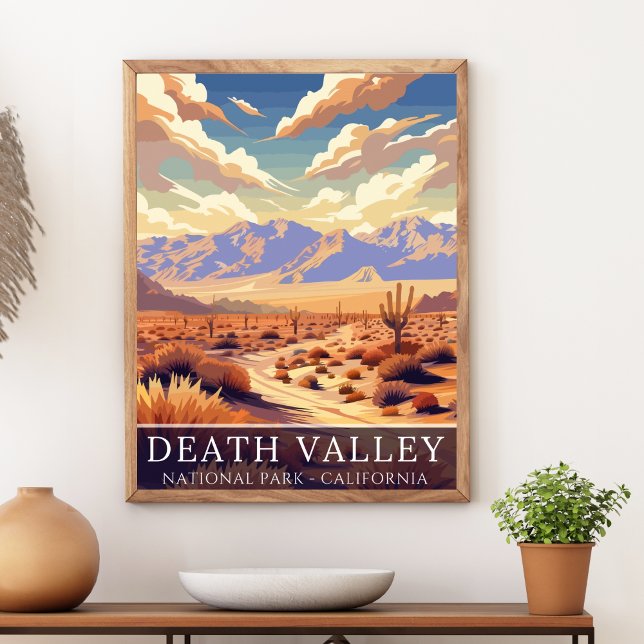 Death Valley National Park Desert Landscape Poster (Von Creator hochgeladen)