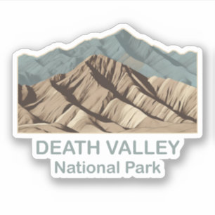 Death Valley National Park Geschenke Aufkleber