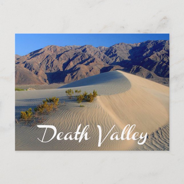 Death Valley National Park, Kalifornien Postcard Postkarte (Vorderseite)