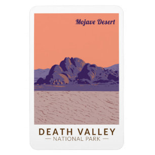 Death Valley National Park Mojave Wüste Travel Magnet