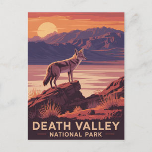 Death Valley National Park Postkarte