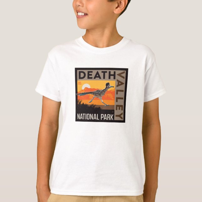 Death Valley National Park | Roadrunner T-Shirt (Vorderseite)
