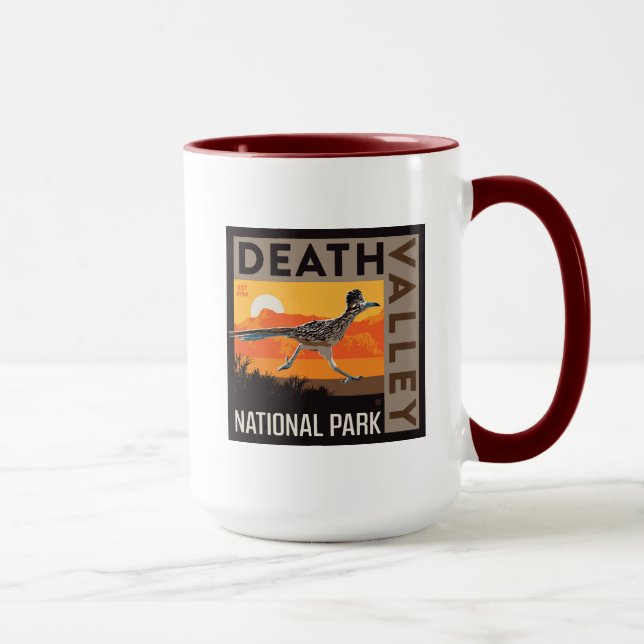 Death Valley National Park | Roadrunner Tasse (Rechts)