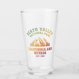 Death Valley National Park USA Gradient Glas